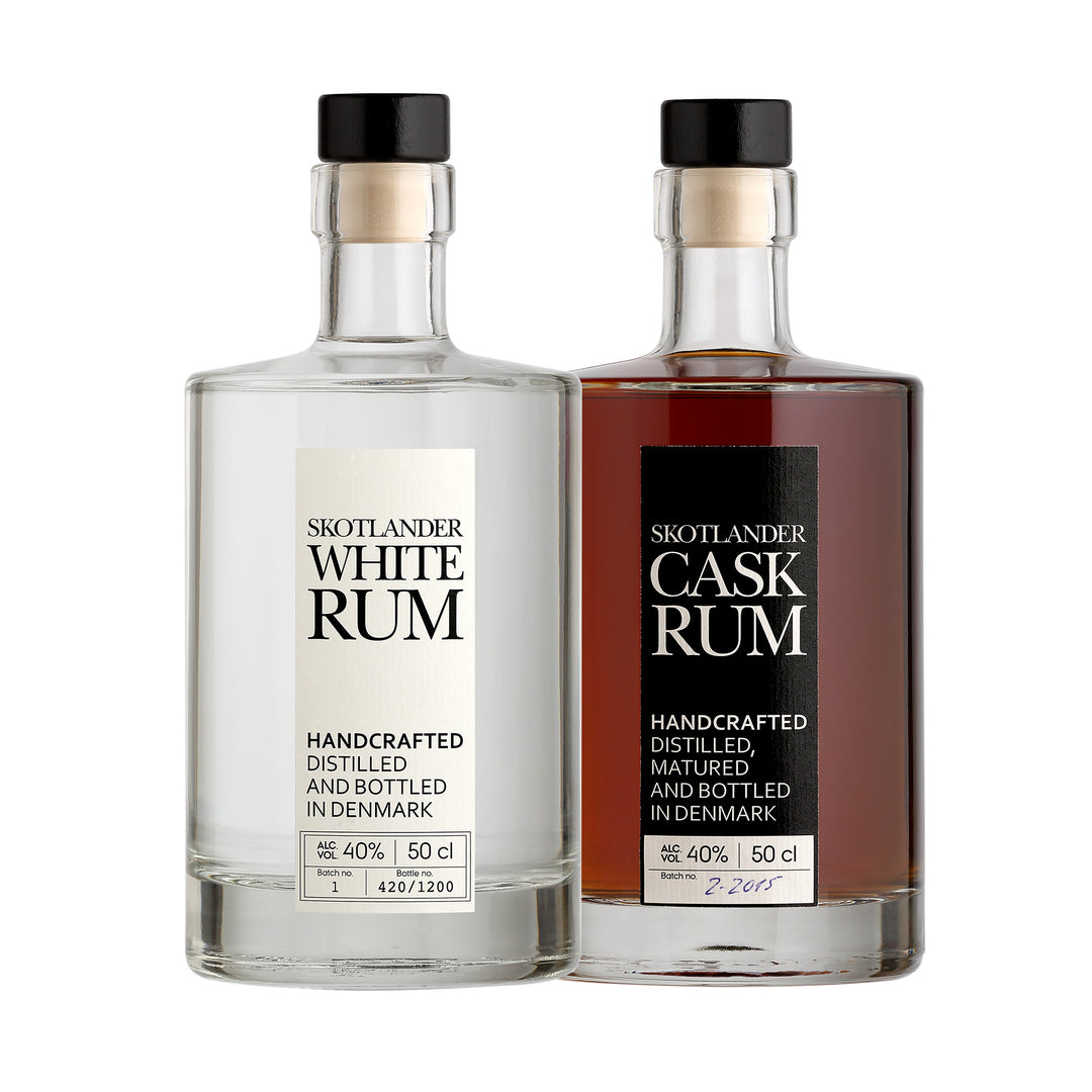 White Rum + Cask Rum (2x50cl)