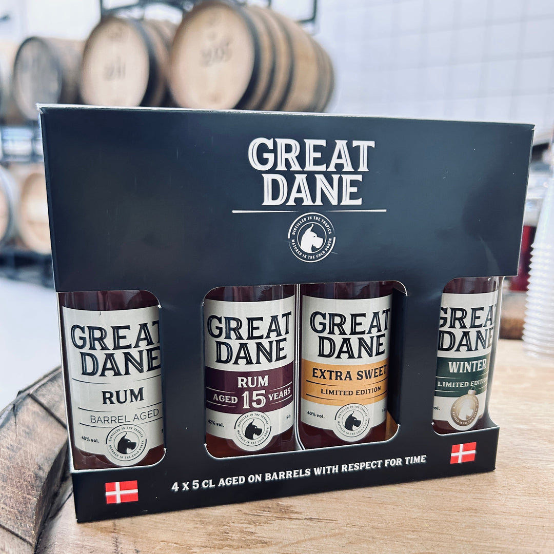 Great Dane Smagesæt (4x5cl)