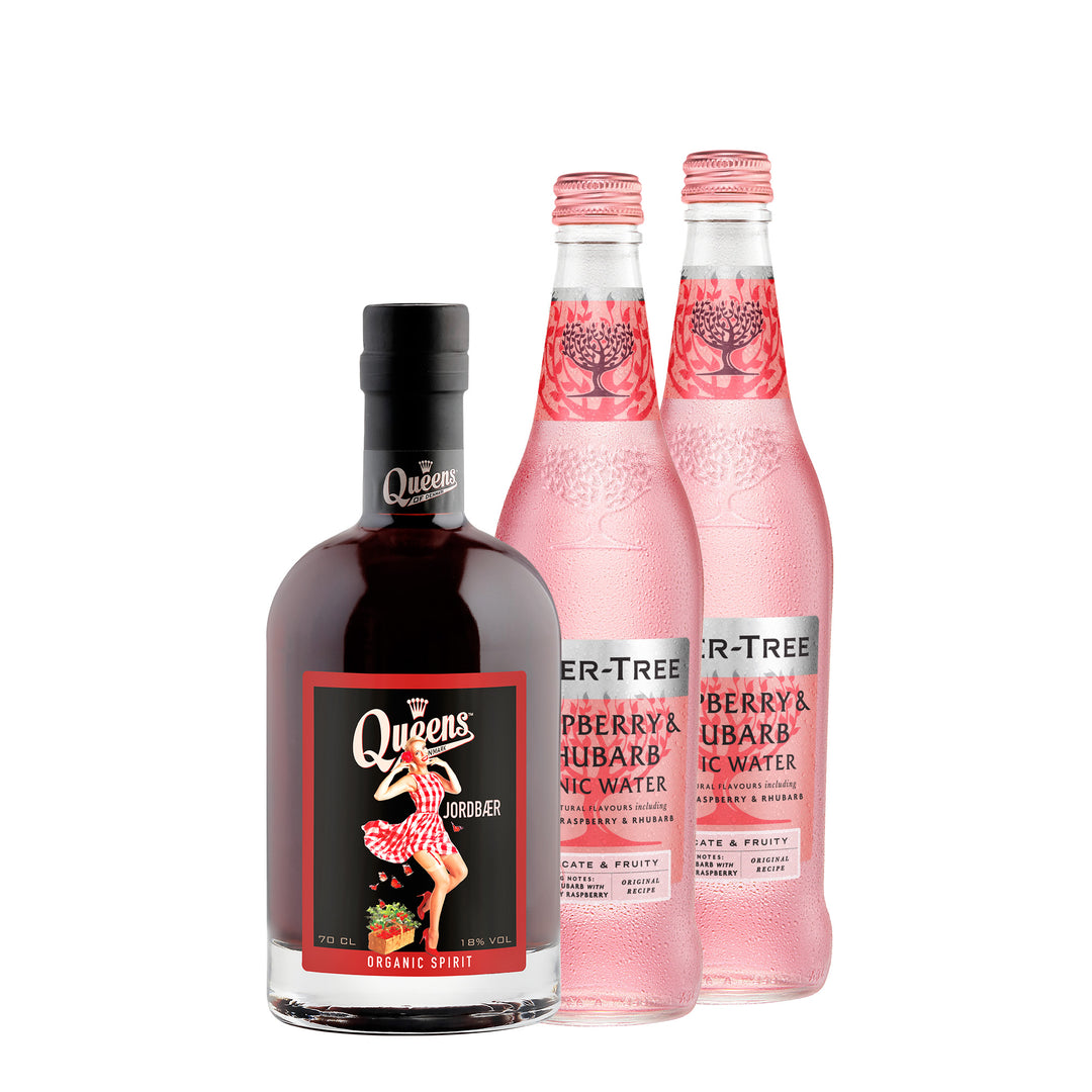 Spritz med Jordbær & Rabarber (70cl)