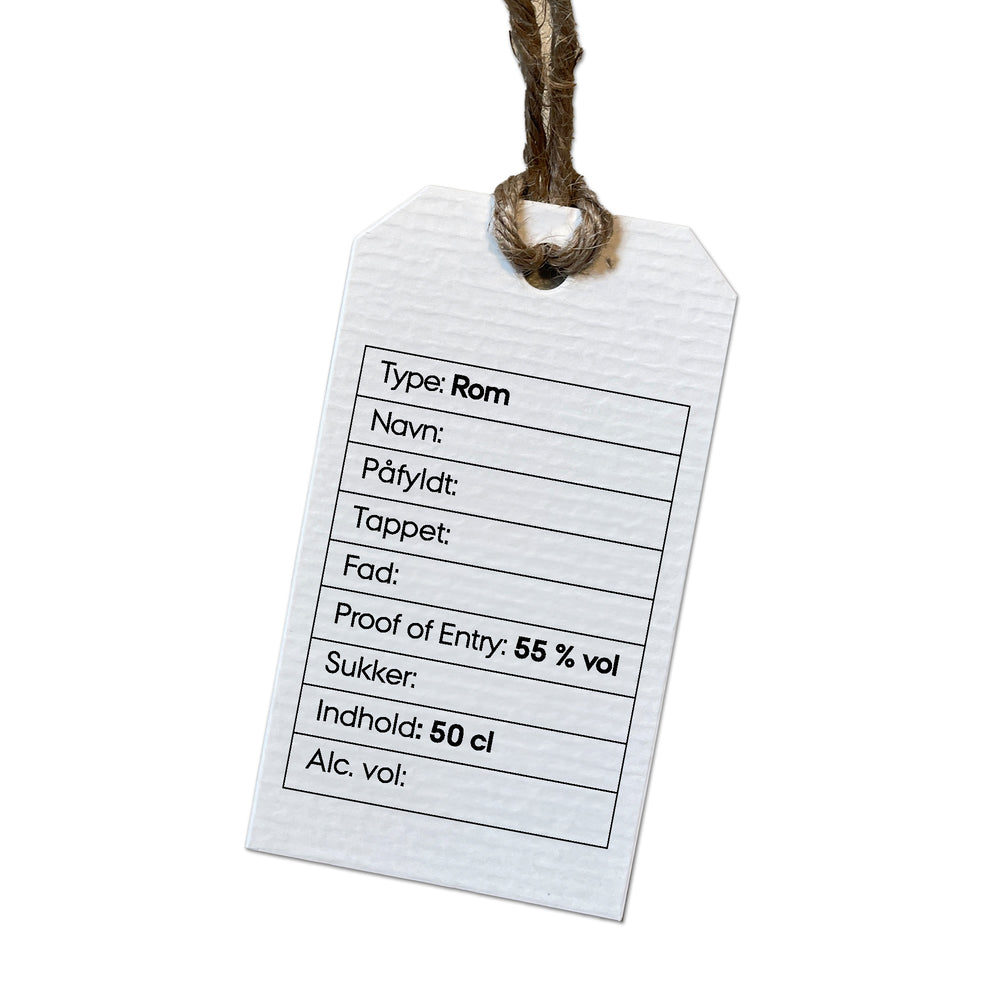 Lav din egen rom - manillamærke til den færdige rom